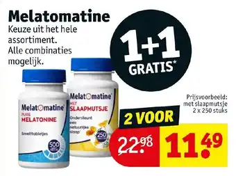 Kruidvat Melatomatine aanbieding