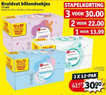 Kruidvat Billendoekjes aanbieding