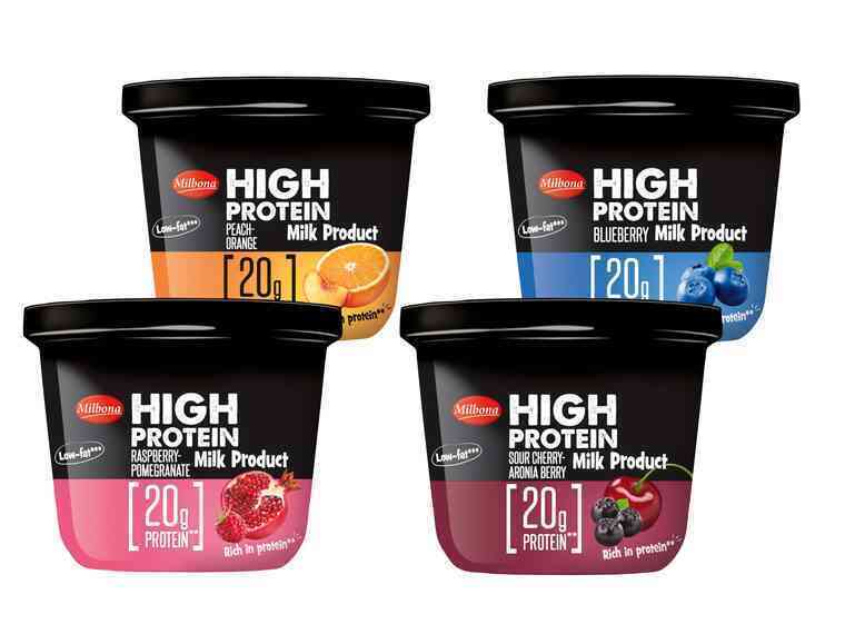 High protein yoghurt aanbieding bij Lidl