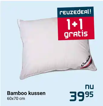 Beddenreus Bamboo kussen aanbieding