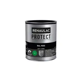 Praxis Renaulac lak Protect RAL9005 mat 750ml aanbieding