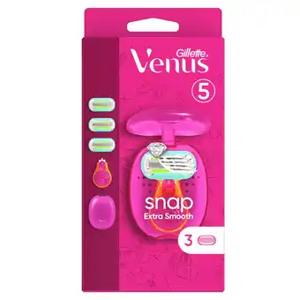 Wehkamp Gillette Venus Extra Smooth Snap scheermes - incl. 2 navulmesjes aanbieding