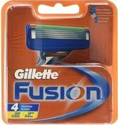 Bol.com Gillette Fusion Manual - 4 stuks - Scheermesjes aanbieding