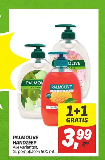 Dekamarkt Palmolive Handzeep alle varianten 500 ml aanbieding