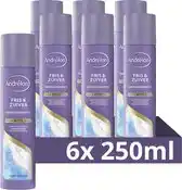 Bol.com Andrélon Droogshampoo Fris & Zuiver - 6 x 245 ml - Voordeelverpakking aanbieding