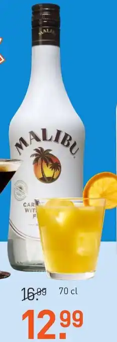 Gall & Gall Malibu rum 700ml aanbieding