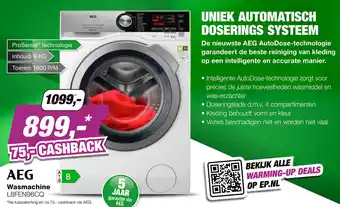 EP AEG Wasmachine | L8FEN96CQ aanbieding