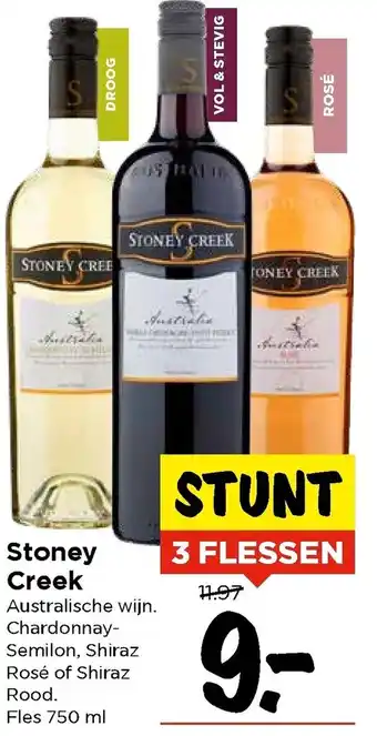 Vomar Voordeelmarkt Stoney creek 750ml aanbieding