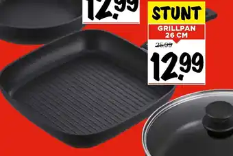 Vomar Voordeelmarkt Grillpan 26cm aanbieding