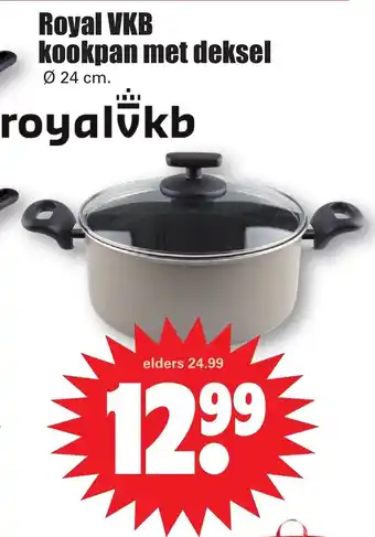 Dirk Royal VKB kookpan met deksel aanbieding