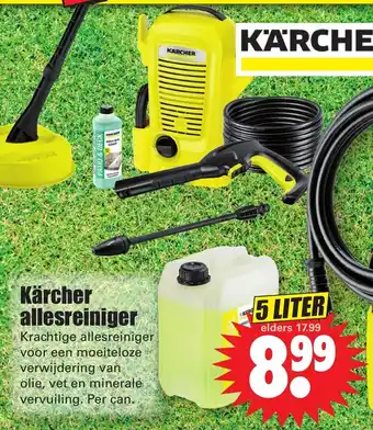 Dirk Karcher allesreiniger aanbieding