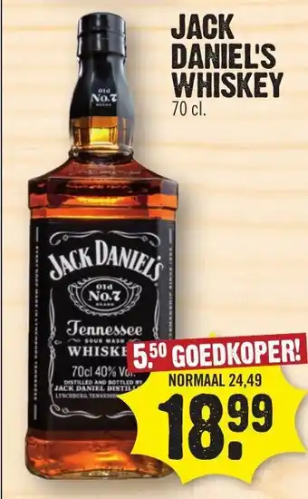 Dirk Jack Daniel's whisky aanbieding