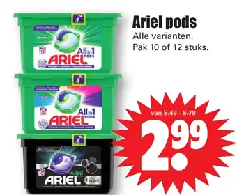 Dirk Ariel pods aanbieding