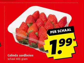 Boni Calinda aardbeien 400 gram aanbieding