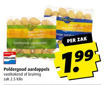 Boni Poldergoud aardappels 2.5 kilo aanbieding