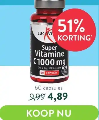 Holland & Barrett Super Vitamine C 1000mg aanbieding