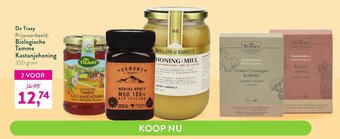 Holland & Barrett De Traay Biologische Tamme Kastanjehoning 350g aanbieding