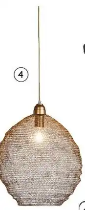 Leen Bakker Hanglamp Niels 38x42cm aanbieding