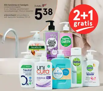 Etos Alle handzeep en handgels aanbieding