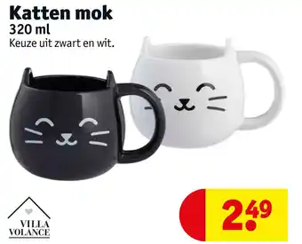 Kruidvat Katten mok aanbieding