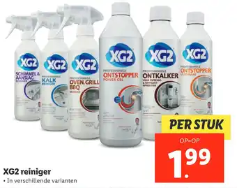 Lidl XG2 reiniger aanbieding