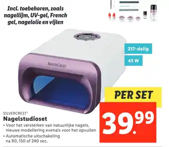 Lidl Silvercrest Nagelstudioset aanbieding