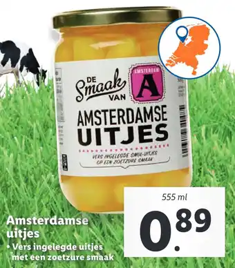 Lidl Amsterdamse uitjes aanbieding