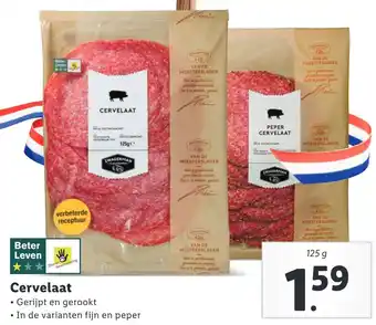 Lidl Cervelaat aanbieding