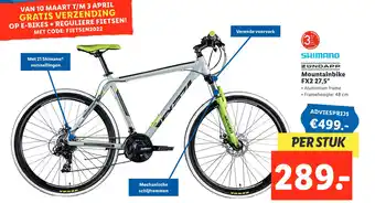 Lidl Shimano Zundapp Mountainbike Fx2 27,5" aanbieding