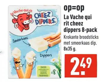 ALDI La Vache qui rit cheez dippers 8-pack aanbieding