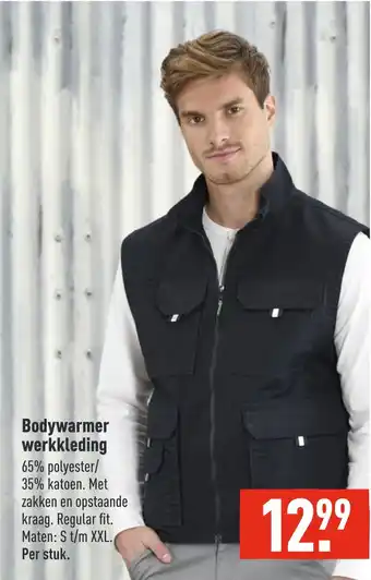 ALDI Bodywarmer werkkleding aanbieding