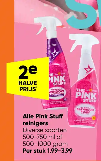 Big Bazar Alle Pink Stuff RELA reinigers aanbieding