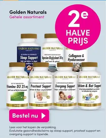 DA Golden Naturals aanbieding