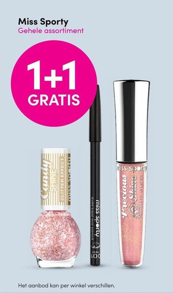 DA Miss Sporty aanbieding