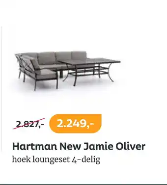 Kees Smit Hartman New Jamie Oliver hoek loungeset 4-delig aanbieding