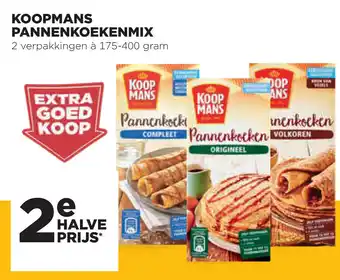 Jumbo Koopmans pannenkoekenmix 175-400g aanbieding