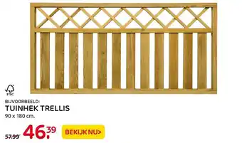 Praxis Tuinhek Trellis aanbieding