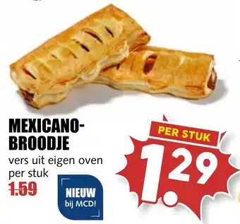 MCD Supermarkt MEXICANO- BROODJE aanbieding