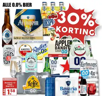 MCD Supermarkt Alle 0.0% Bier aanbieding