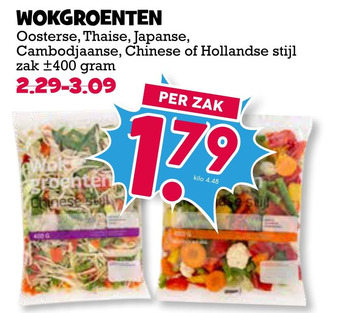 Boon`s Markt Wokgroenten aanbieding