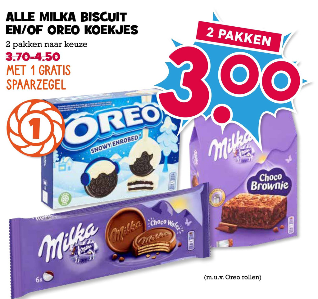 Alle Milka Biscuit En Of Oreo Koekjes Aanbieding Bij Boon`s Markt