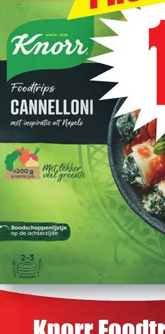 Dirk Knorr Foodtrips Cannelloni aanbieding