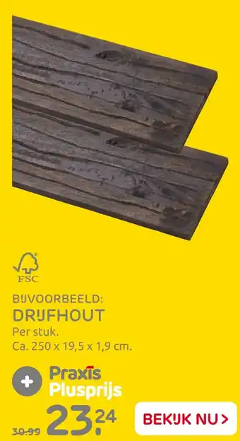 Praxis Drijfhout aanbieding