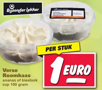 Nettorama Verse Roomkaas ananas of bieslook aanbieding