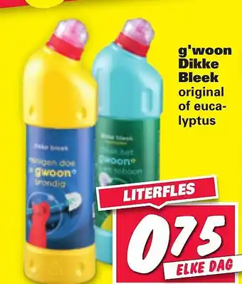 Nettorama g'woon Dikke Bleek original of euca- lyptus aanbieding