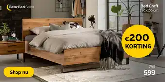 Beter Bed Bed Craft aanbieding