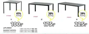 Jysk Maderup tuintafel aanbieding