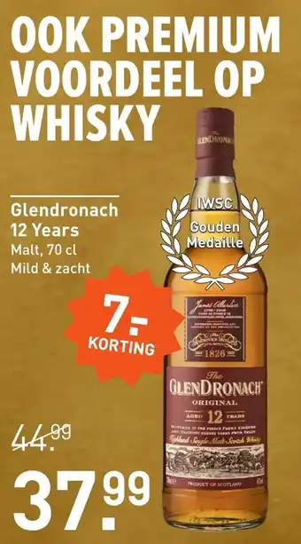 Gall & Gall Glendronach 12 Years aanbieding