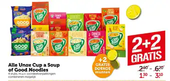 Coop Alle unox cup a soup of good noodles aanbieding