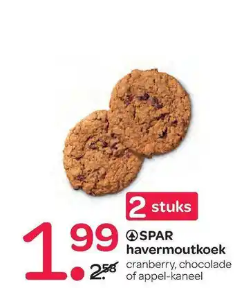 Spar Spar havermoutkoek aanbieding